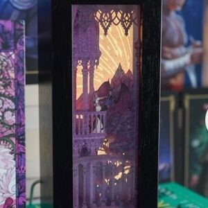 Litjoy Velaris Starfall Light Box Bookshelf Alley, ACOTAR, Book Nook